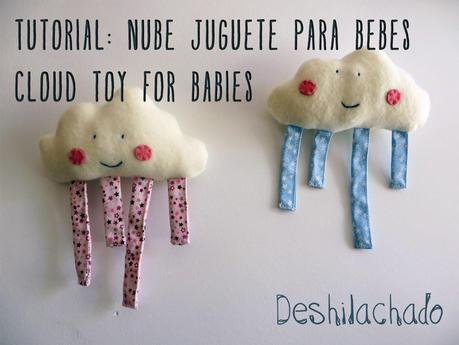 Tutorial: nube juguete para bebés / Tutorial: cloud toy for babies