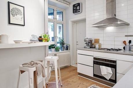 Claves para un estilo nórdico - una vivienda en Estocolmo