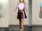 Faldas plisadas metalizadas