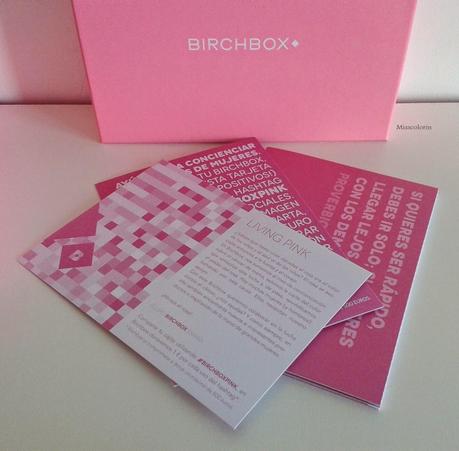 Birchbox de octubre (Birchboxpink)