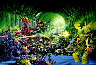 Varys y sus pajaritos:No solo Tiranidos este fin de semana.