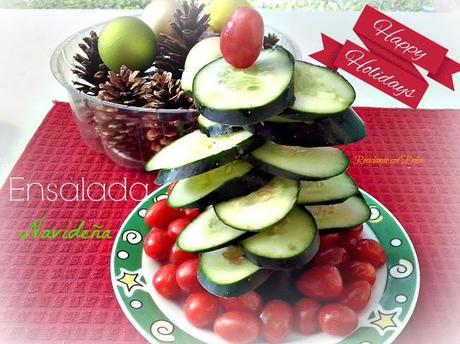 Arbol de Navidad , versión ensalada