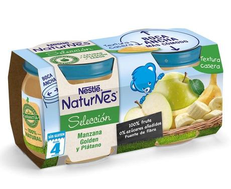 Nestle naturnes manzana y platano