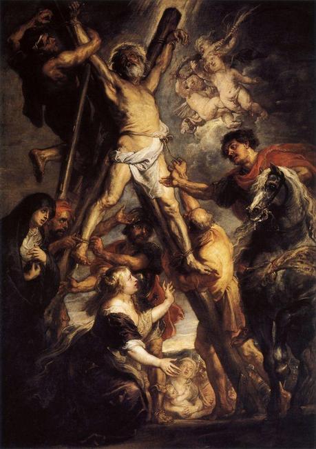 Wikimedia Commons. El Martirio de San Andrés, de Rubens, c. 1638-39