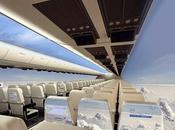 ¿Volarías avión transparente ventanas?