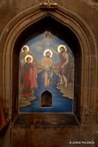 PILA BAUTISMAL DE LA INTERIOR DE LA IGLESIA DE SHOGHAKAT, ECHMIADZIN