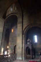 INTERIOR DE LA IGLESIA DE SANTA GAYANÉ, ECHMIADZIN