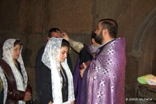 BAUTIZO EN LA IGLESIA DE SANTA GAYANÉ, ECHMIADZIN