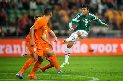 México derrota 3 a 2 a Holanda de visitante