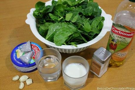 CREMA DE ESPINACAS