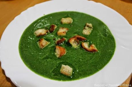 CREMA DE ESPINACAS