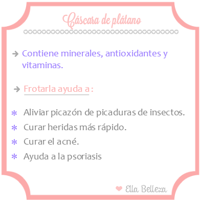 cascara de plátano cascara de plátano