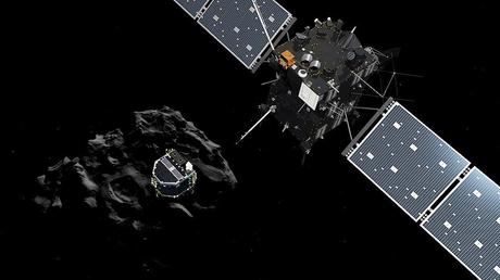 Misión Rosetta: La sonda Philae aterriza en el cometa 67P