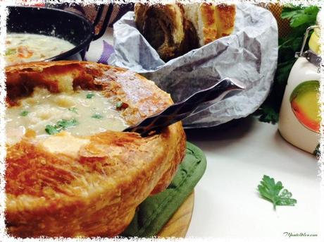 Sopa de coliflor y bacón 2