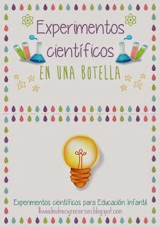 Descargables: Experimentos científicos en una botella II para Educación Infantil