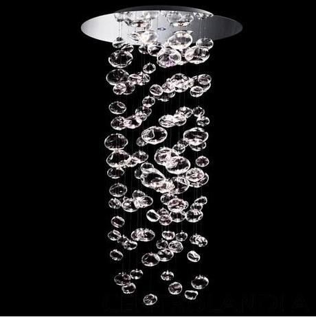 lampara-moderna-con-cristales
