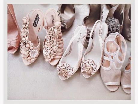 Zapatos de novia que se inspiran en la elegancia femenina