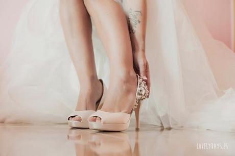 Zapatos de novia que se inspiran en la elegancia femenina