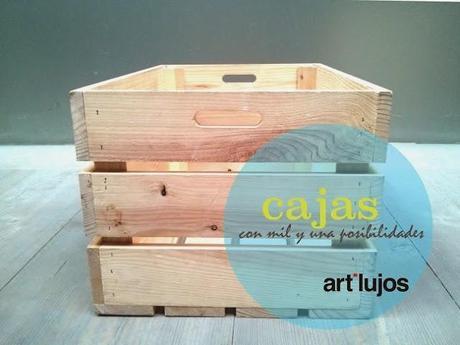 1001 muebles con cajas de madera. Decoración eco-friendly