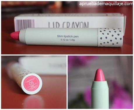 Detalles del Lip Crayon Gloss 05 de The Hot Shop de bornprettystore