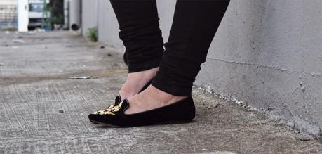 Green and gold touch