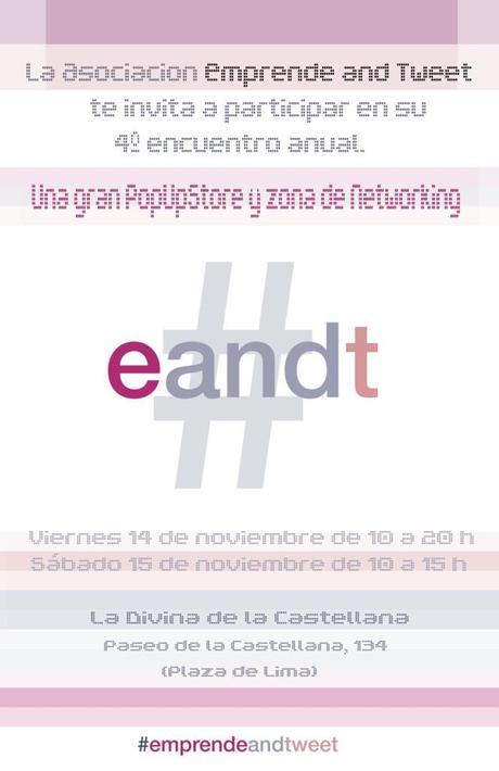IV Encuentro Emprende and Tweet Invitacion 4 Encuentro E&T