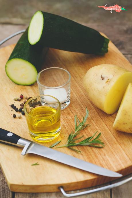 Express | Snacks de Patatas y Calabacín