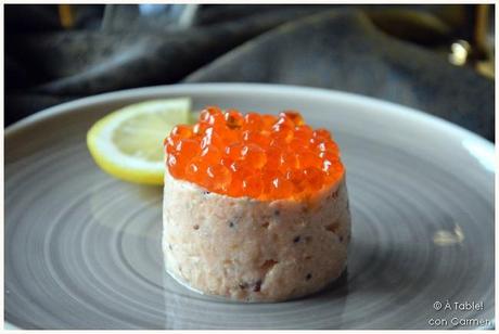 Rillettes de Salmón ... a los tres salmones