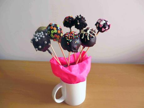 Receta: cake pops de Nutella / Recipe: cake pops