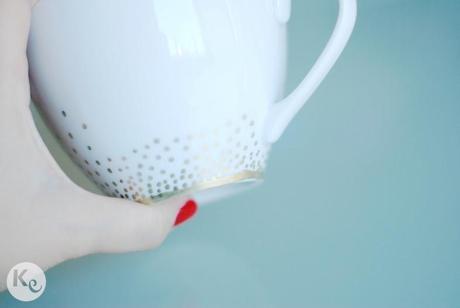 DIY #168. Decorando tazas con rotulador/ Decorate cups with a marker DIY. Decorate cups with golden marker