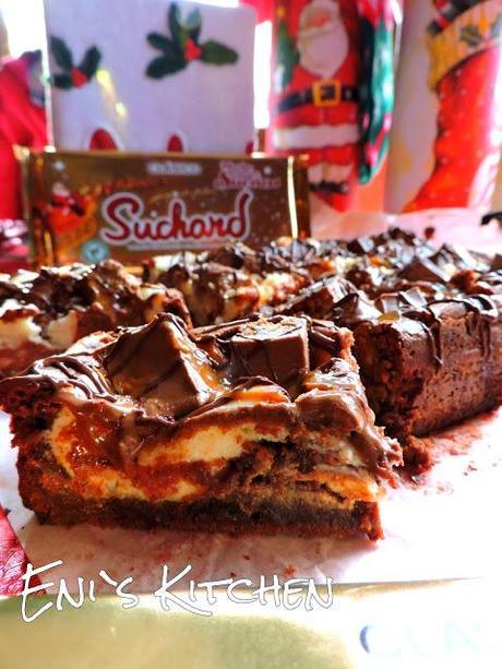 ¡Brownie Cheesecake con Suchard!