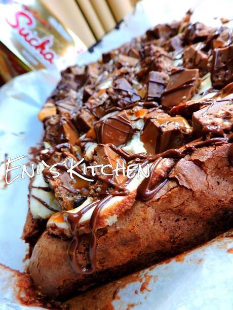 ¡Brownie Cheesecake con Suchard!