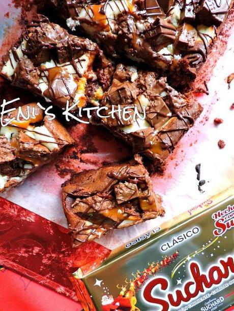 ¡Brownie Cheesecake con Suchard!