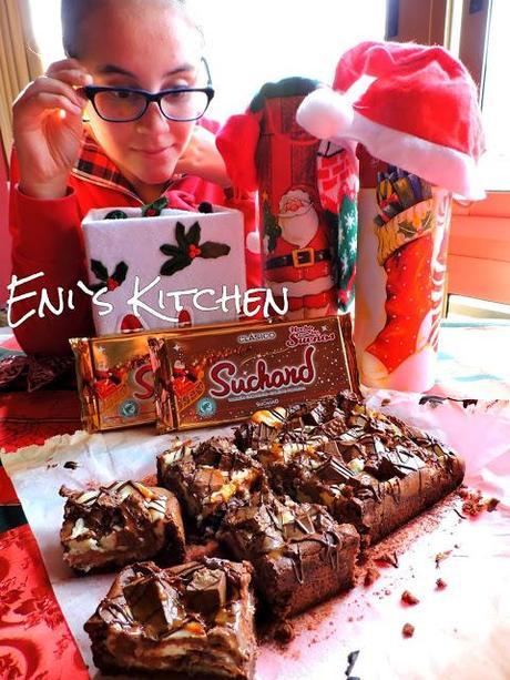 ¡Brownie Cheesecake con Suchard!