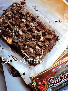 ¡Brownie Cheesecake con Suchard!