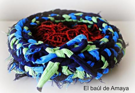 CESTOS DE TRAPILLO MINI CESTOS DE TRAPILLO MINI