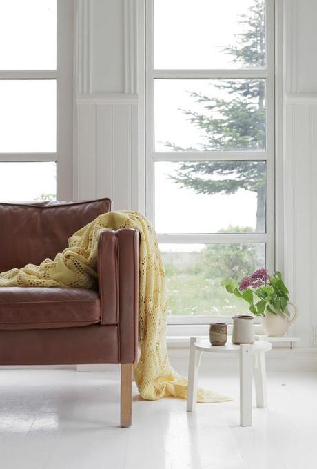 Decoracion austera. Espacios frios y solitarios al natural