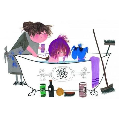 lucia-manchitas-la-escalera