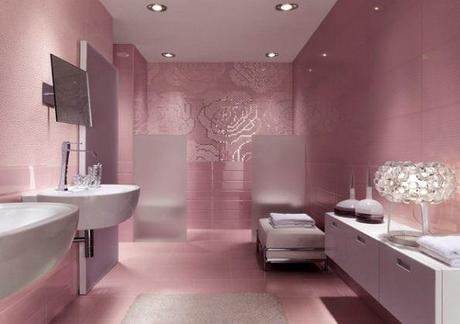 Baños color rosado - Paperblog