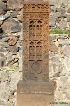 KHACHKAR EN EL MONASTERIO DE GEGHARD