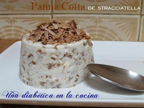 Panna Cotta de stracciatella para el Día Mundial de la Diabetes