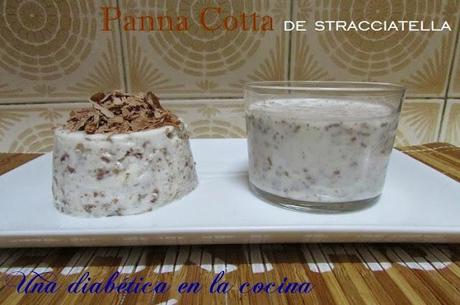 Panna Cotta de stracciatella para el Día Mundial de la Diabetes
