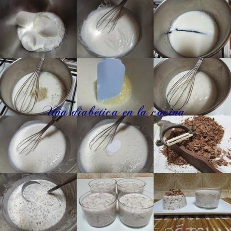 Panna Cotta de stracciatella para el Día Mundial de la Diabetes