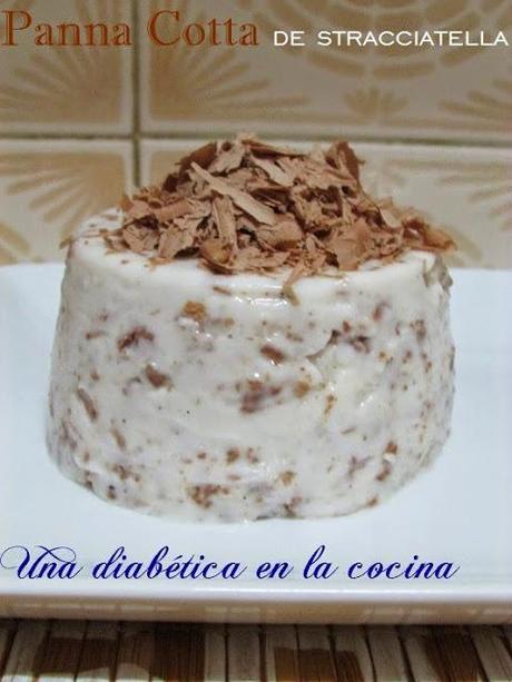 Panna Cotta de stracciatella para el Día Mundial de la Diabetes
