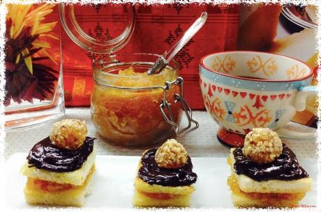 Mermelada de naranja.  Caprichos de chocolate y naranja 2