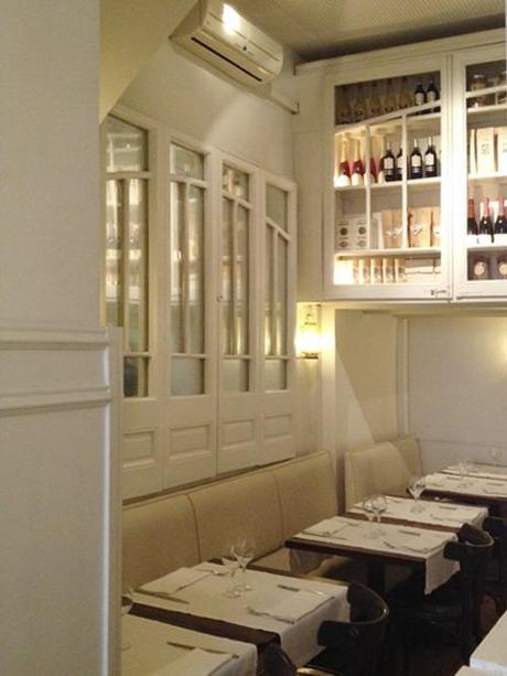 Interior del restaurante La Crema Canela en Barcelona