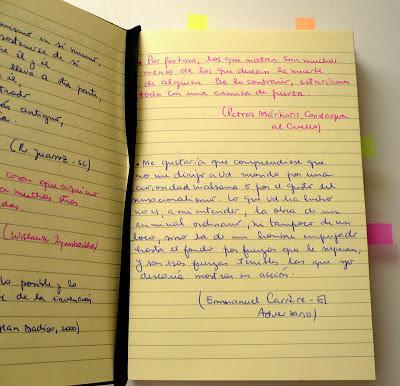 Veo-veo express: Mi libretita negra y los asesinos.