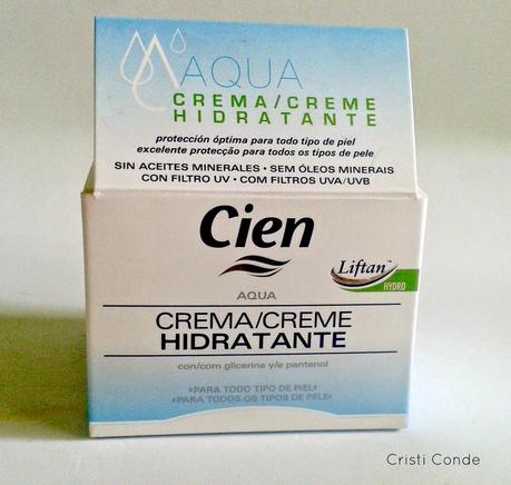 Hidratante para pieles Grasas de Cien ( Lidl )