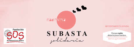 Navidad con regalos solidarios: Subasta Solidaria Madresférica