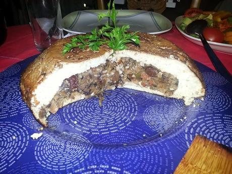 Receta de Navidad: Pavo de tofu relleno